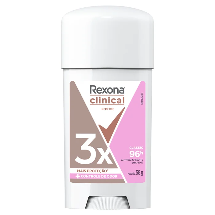 Desodorante Creme Rexona Women Clinical Classic 96h