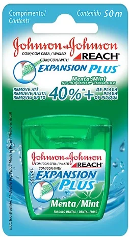 Fio Dental Johnson's Essencial Menta 100 m