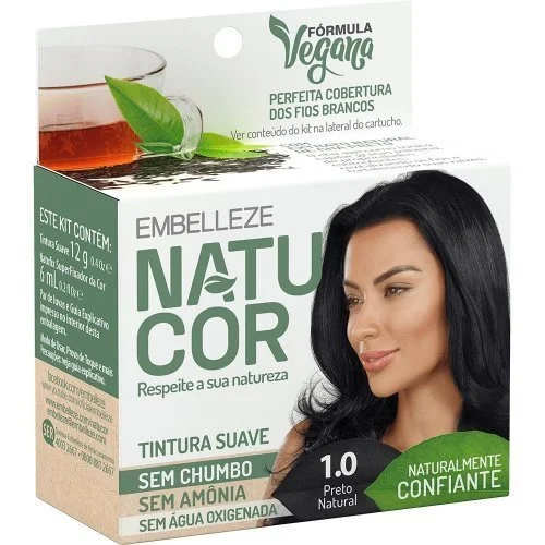 Tintura Natucor 1.0 Preto Natural