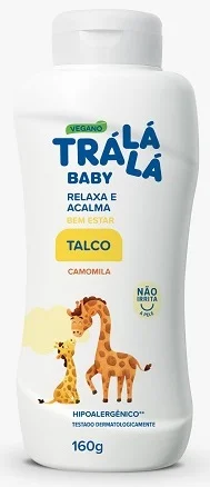 Talco Tra-la-lá Baby Bem-Estar