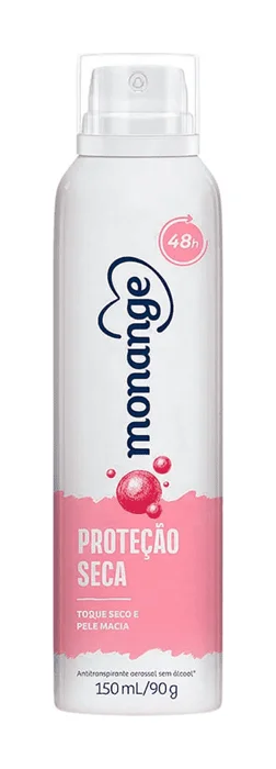 Desodorante Aerossol Monange Proteção Seca 150 ml